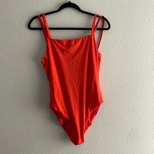 Andie sample one piece swimsuit size L